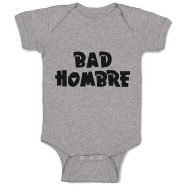 Baby Clothes Bad Hombre An Instrumental Album Baby Bodysuits Boy & Girl Cotton