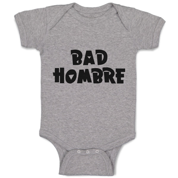 Baby Clothes Bad Hombre An Instrumental Album Baby Bodysuits Boy & Girl Cotton