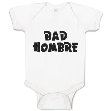 Baby Clothes Bad Hombre An Instrumental Album Baby Bodysuits Boy & Girl Cotton