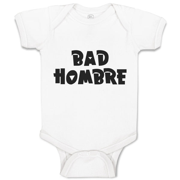 Baby Clothes Bad Hombre An Instrumental Album Baby Bodysuits Boy & Girl Cotton