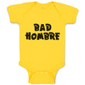 Baby Clothes Bad Hombre An Instrumental Album Baby Bodysuits Boy & Girl Cotton