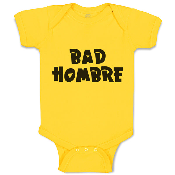 Baby Clothes Bad Hombre An Instrumental Album Baby Bodysuits Boy & Girl Cotton