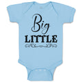 Baby Clothes Big Little Baby Bodysuits Boy & Girl Newborn Clothes Cotton