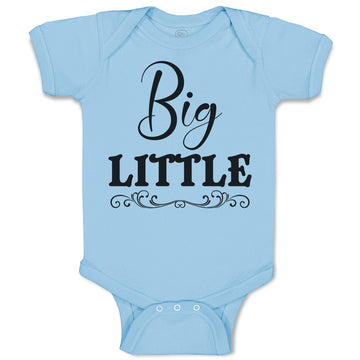 Baby Clothes Big Little Baby Bodysuits Boy & Girl Newborn Clothes Cotton