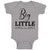 Baby Clothes Big Little Baby Bodysuits Boy & Girl Newborn Clothes Cotton