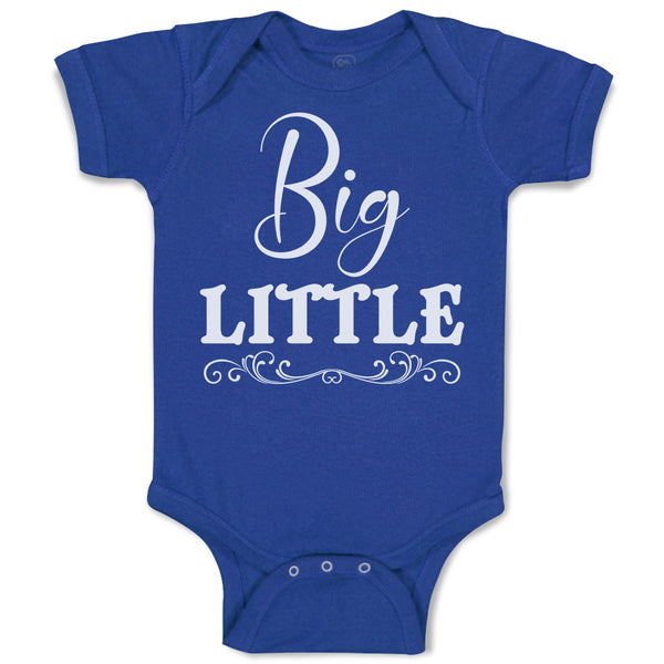 Baby Clothes Big Little Baby Bodysuits Boy & Girl Newborn Clothes Cotton