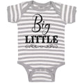 Baby Clothes Big Little Baby Bodysuits Boy & Girl Newborn Clothes Cotton