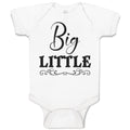 Baby Clothes Big Little Baby Bodysuits Boy & Girl Newborn Clothes Cotton