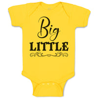 Baby Clothes Big Little Baby Bodysuits Boy & Girl Newborn Clothes Cotton