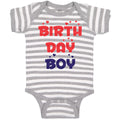 Baby Clothes Birthday Boy Baby Bodysuits Boy & Girl Newborn Clothes Cotton