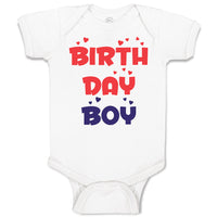 Baby Clothes Birthday Boy Baby Bodysuits Boy & Girl Newborn Clothes Cotton