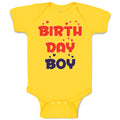 Baby Clothes Birthday Boy Baby Bodysuits Boy & Girl Newborn Clothes Cotton