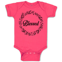 Baby Clothes Blessed Baby Bodysuits Boy & Girl Newborn Clothes Cotton