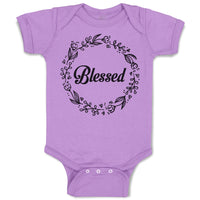 Baby Clothes Blessed Baby Bodysuits Boy & Girl Newborn Clothes Cotton