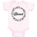 Baby Clothes Blessed Baby Bodysuits Boy & Girl Newborn Clothes Cotton