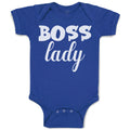 Baby Clothes Boss Lady Baby Bodysuits Boy & Girl Newborn Clothes Cotton