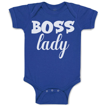 Baby Clothes Boss Lady Baby Bodysuits Boy & Girl Newborn Clothes Cotton