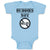 Baby Clothes Buddies Not Bullies Cautionary Sign Baby Bodysuits Cotton