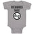 Baby Clothes Buddies Not Bullies Cautionary Sign Baby Bodysuits Cotton