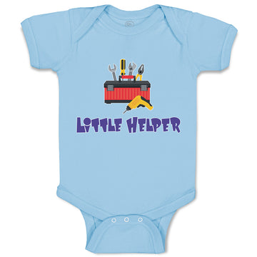 Baby Clothes Little Helper Baby Bodysuits Boy & Girl Newborn Clothes Cotton