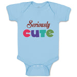 Baby Clothes Seriously Cute Baby Bodysuits Boy & Girl Newborn Clothes Cotton