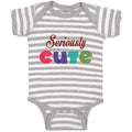 Baby Clothes Seriously Cute Baby Bodysuits Boy & Girl Newborn Clothes Cotton