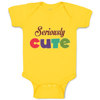 Baby Clothes Seriously Cute Baby Bodysuits Boy & Girl Newborn Clothes Cotton