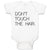 Baby Clothes Don'T Touch The Hair. Baby Bodysuits Boy & Girl Cotton