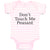 Baby Clothes Don'T Touch Me Peasant Baby Bodysuits Boy & Girl Cotton