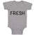 Baby Clothes Fresh Word Baby Bodysuits Boy & Girl Newborn Clothes Cotton