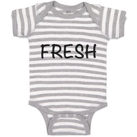 Baby Clothes Fresh Word Baby Bodysuits Boy & Girl Newborn Clothes Cotton