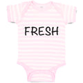 Baby Clothes Fresh Word Baby Bodysuits Boy & Girl Newborn Clothes Cotton