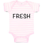 Baby Clothes Fresh Word Baby Bodysuits Boy & Girl Newborn Clothes Cotton