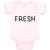 Baby Clothes Fresh Word Baby Bodysuits Boy & Girl Newborn Clothes Cotton