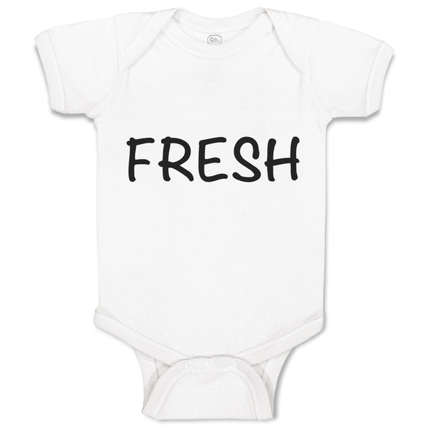 Baby Clothes Fresh Word Baby Bodysuits Boy & Girl Newborn Clothes Cotton