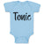 Baby Clothes Tonic Lettering Word Baby Bodysuits Boy & Girl Cotton