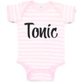 Baby Clothes Tonic Lettering Word Baby Bodysuits Boy & Girl Cotton