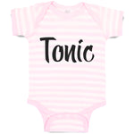 Baby Clothes Tonic Lettering Word Baby Bodysuits Boy & Girl Cotton