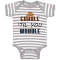 Baby Clothes Gobble 'til You Wobble Baby Bodysuits Boy & Girl Cotton