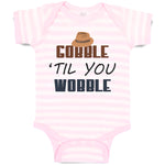 Baby Clothes Gobble 'til You Wobble Baby Bodysuits Boy & Girl Cotton