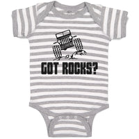 Baby Clothes Got Rocks Baby Bodysuits Boy & Girl Newborn Clothes Cotton