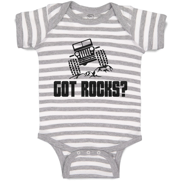Baby Clothes Got Rocks Baby Bodysuits Boy & Girl Newborn Clothes Cotton