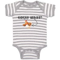 Baby Clothes Guess What Baby Bodysuits Boy & Girl Newborn Clothes Cotton