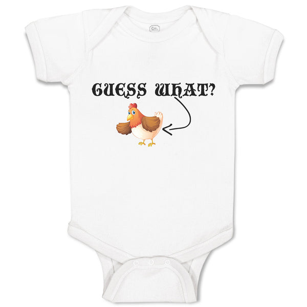 Baby Clothes Guess What Baby Bodysuits Boy & Girl Newborn Clothes Cotton