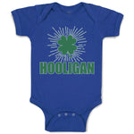 Hooligan with Irish Shamrock Leaf