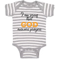 Baby Clothes I Am Proof That God Answers Prayers Baby Bodysuits Cotton