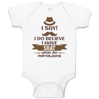 Baby Clothes I Say! I Do Believe I Have Shat upon My Pantaloons Baby Bodysuits