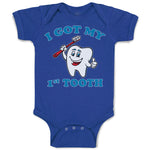 Baby Clothes I Got My 1St Tooth Baby Bodysuits Boy & Girl Newborn Clothes Cotton