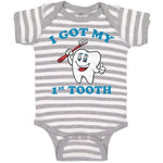 Baby Clothes I Got My 1St Tooth Baby Bodysuits Boy & Girl Newborn Clothes Cotton