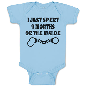 Baby Clothes I Just Spent 9 Months on The Inside Baby Bodysuits Cotton